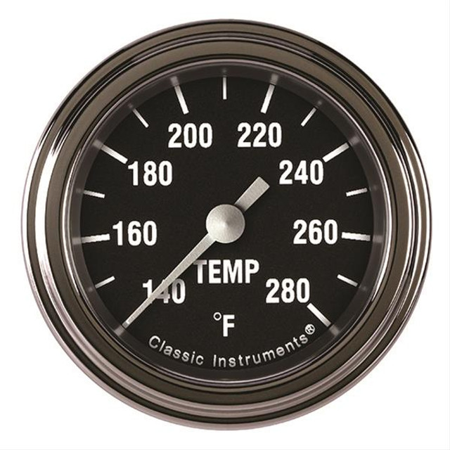 Classic Instruments Hot Rod Temperature Gaug E 2-1/8 Full Sweep Hr126Slf-06