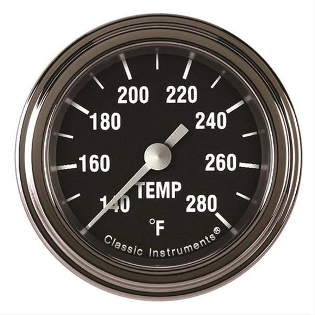 Classic Instruments Hot Rod Temperature Gaug E 2-1/8 Full Sweep Hr126Slf-08