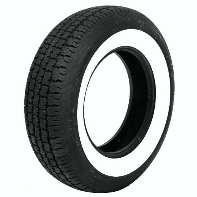 Coker Tire P205/75R15 American Classic 2 1/2In Ww Tire 530350 Coker Tire P205/75R15 American Classic 2 1/2In Ww Tire 530350