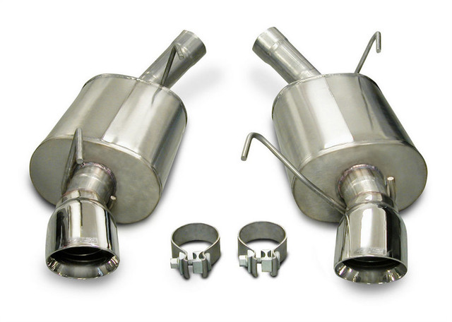 Corsa Performance 05-10 Mustang 4.6/5.4L Axle Back Exhaust System 14311