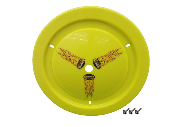 Dominator Race Products Wheel Cover Bolt-On Fluo Yellow 1012-B-Fye