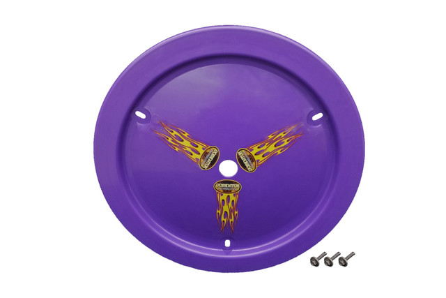Dominator Race Products Wheel Cover Bolt-On Purple 1012-B-Pu