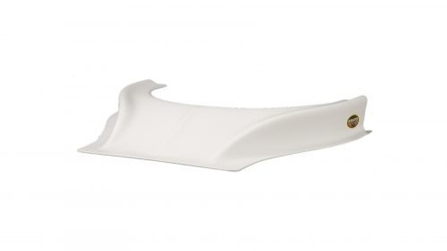 Dominator Race Products Hood Scoop Stalker 2.5In White 502-Wh
