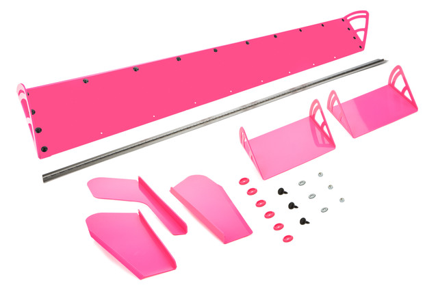 Dominator Race Products Plastic Spoiler 8x72in LM Pink DOM920-PK