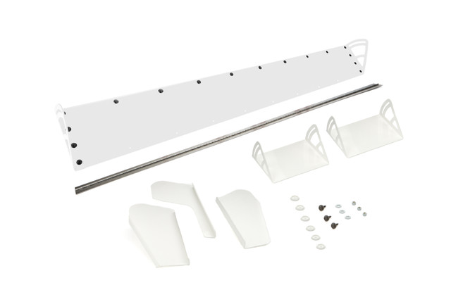 Dominator Race Products Plastic Spoiler 8x72in LM White DOM920-WH