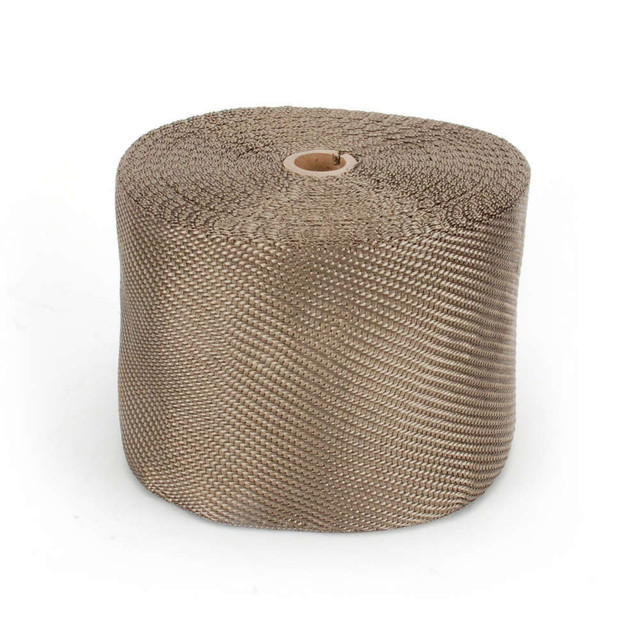 Design Engineering 6 In X 100 Ft Exhaust Wrap Titanium 10135