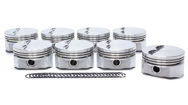 Dss Racing SBC E Piston Set 4.030 F/T -5cc DSS8710-4030