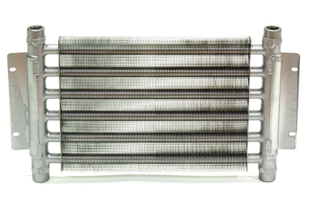 Fluidyne Performance Oil Cooler Engine Dbl Legends 1/2In Npt Db-30317-Rtf