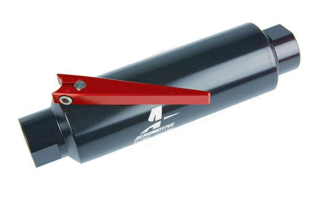 Aeromotive Fuel Filter W/Shut-Off -10An 12331 Aeromotive Fuel Filter W/Shut-Off -10An 12331