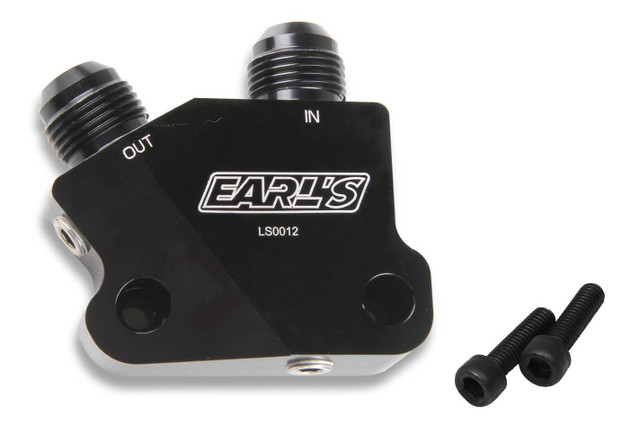 Earls GM LS Engine Oil Cooler Adapter EARLS0012ERL