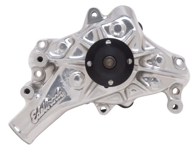 Edelbrock SBC Water Pump - Long  Polished EDE8821