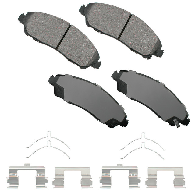 Akebono Brake Corporation Proact Ultra-Premium Bra Ke Pads - Front Act1280