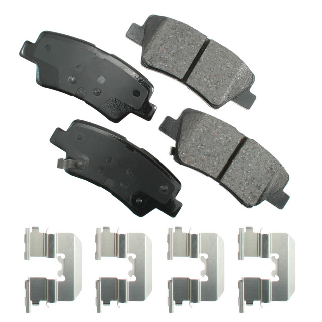 Akebono Brake Corporation Brake Pads Hyundai Arerea 10-16 Act1445