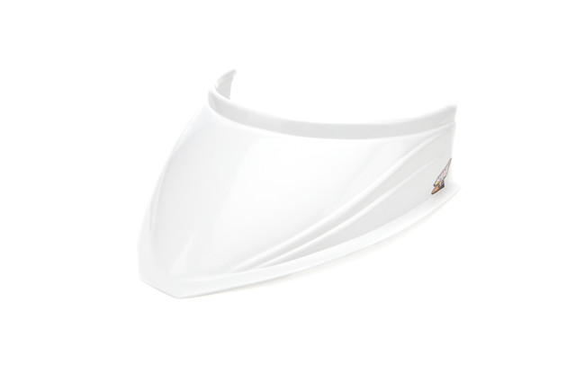 Fivestar MD3 Hood Scoop 5in Tall 18in Wide Curved White FIV040-4118-W