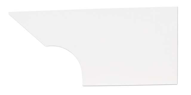 Fivestar Qtr Panel High Impact Plastic White Left FIV34001-27351-WL