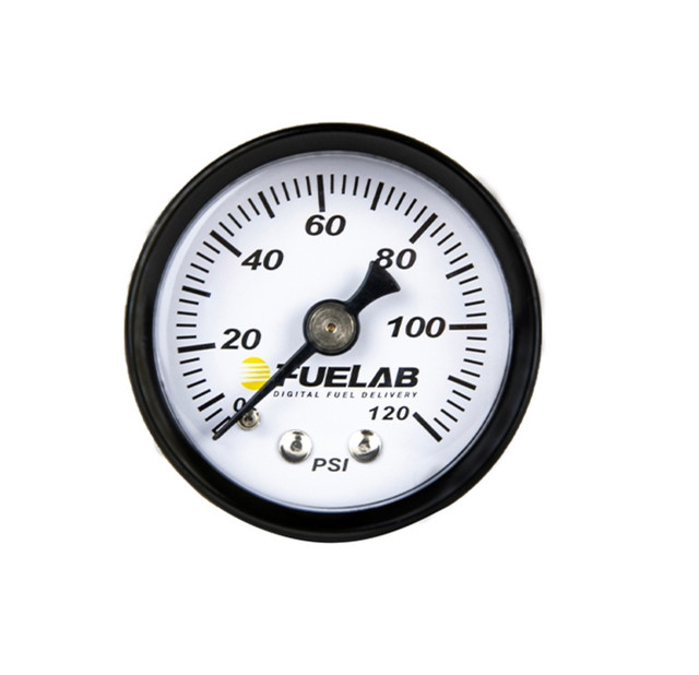 Fuelab Fuel Systems Fuel Pressure Gauge EFI 0-120psi FLB71501