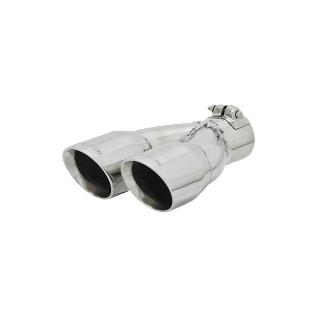 Flowmaster Exhaust Tip 3in Dual Angle 2.5in Inlet FLO15389