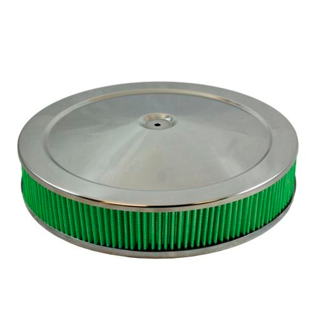 Green Filter Air Cleaner Assembly 14 x 3 Flat Base GRE2194