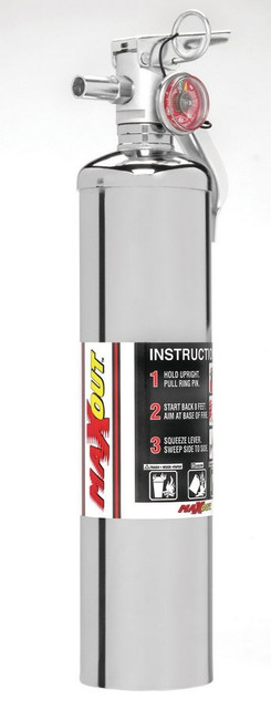 H3r Performance Fire Ext 2.5lb Max Out Chrome H3RMX250C