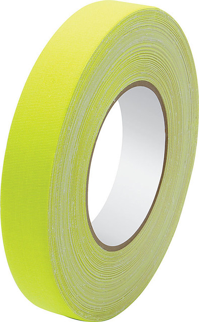 Allstar Performance Gaffers Tape 1In X 150Ft Fluorescent Yellow All14248