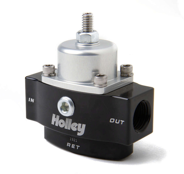 Holley HP Billet Fuel Press. Regulator w/Bypass HLY12-841