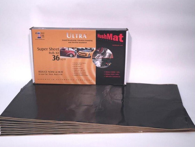 Hushmat Super Bulk Kit  Contains (9) 18in x 32in Black HMT10800
