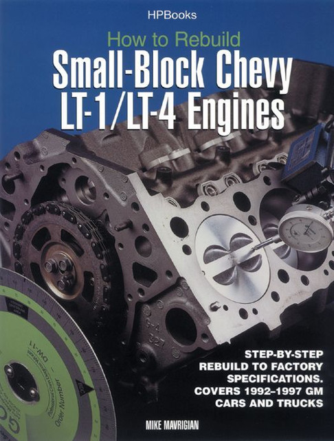 Hp Books How To Rebuild LT1/LT4 Engines HPPHP1393