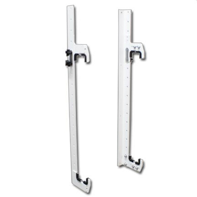 Hepfner Racing Products Radiator Wall Mount White HRPHRP6340A-WHT