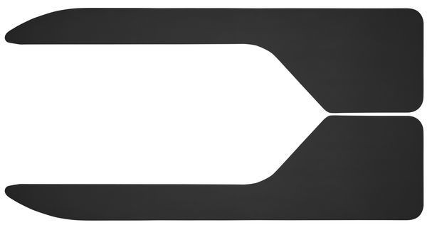 Husky Liners Mud Flaps Long John Flar e Flaps 12in x 36in HSK17048