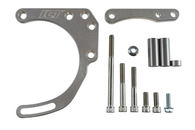 Ict Billet SBC Alternator Bracket - for Double Hump Heads ICT551672X