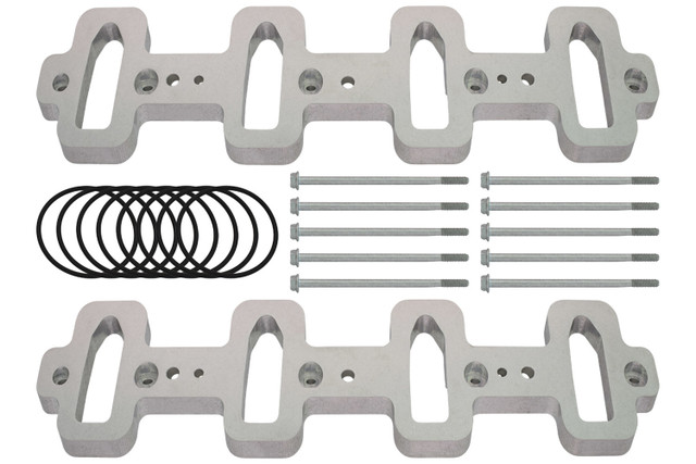 Ict Billet LS Intake Manifold Spacer Cathedral Port ICT551959