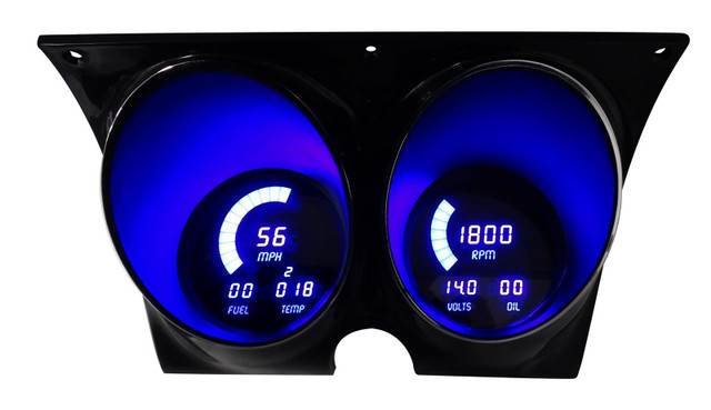 Intellitronix LED Digital Gauge Panel Camaro/Firebird 67-68 ITLDP4000B