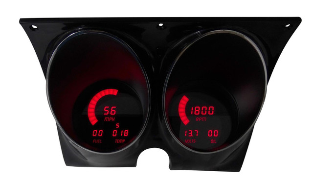 Intellitronix LED Digital Gauge Panel Camaro/Firebird 67-68 ITLDP4000R