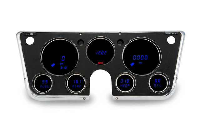 Intellitronix LED Digital Gauge Panel 1967-1972 Chevy Truck ITLDP6003B