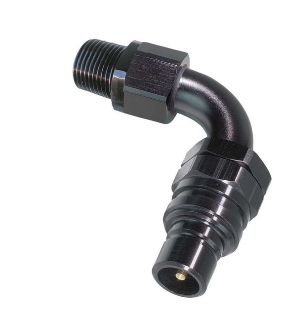 Jiffy-Tite Fitting  90-Deg Elbow Plug  3/8In Npt Male- 32806E