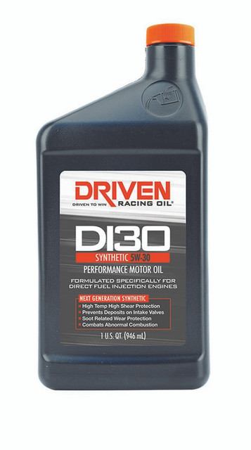 Driven Racing Oil DI30 5W30 Synthetic Oil 1 Quart JGP18306