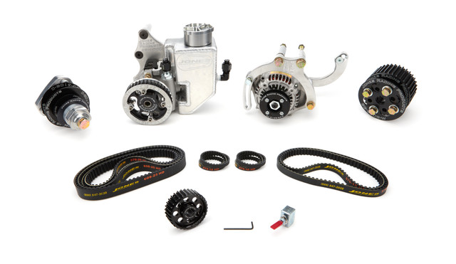 Jones Racing Products Belt Drive SBC Complete HTD WP / PS / ALT / OP JRP4-4698-R