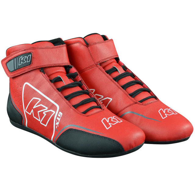 K1 Racegear Shoe Gtx-1 Red / Grey Size 9 24-Gtx-R-9