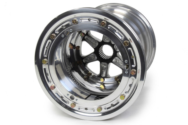 Keizer Aluminum Wheels, Inc. Splined Wheel B/L 10x11 4in BS 27t KAW10114SPBL