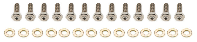 Keizer Aluminum Wheels, Inc. 10in Wheel Center Bolt Kit Titanium KAW10TIEC/KIT