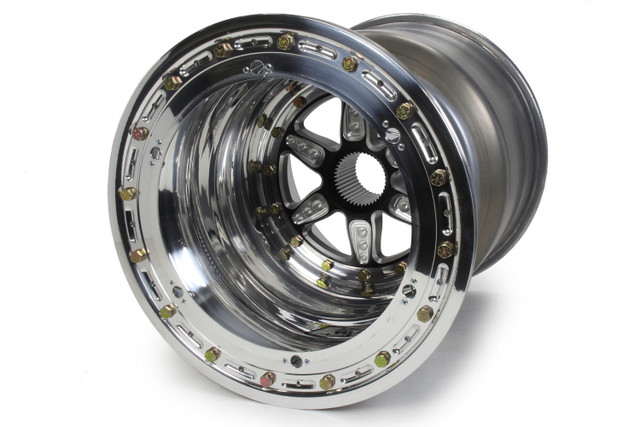 Keizer Aluminum Wheels, Inc. Splined Wheel B/L 15x17 7in bs 42t KAW15178SPBCBL
