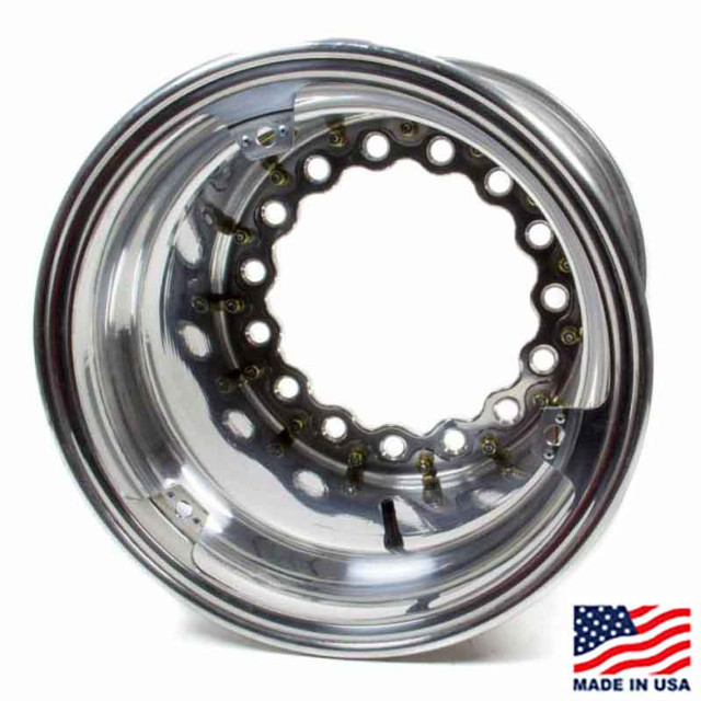 Keizer Aluminum Wheels, Inc. 15x14 5in BS Wide 5 Blk Modular Pro Ring KAWW15145PRB