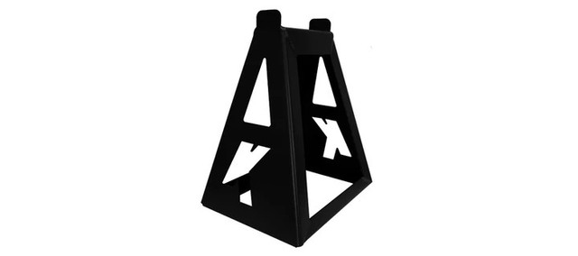 Kevko Oil Pans & Components 15in Tall Stackable Jack Stand-Black KEVK8001-BK
