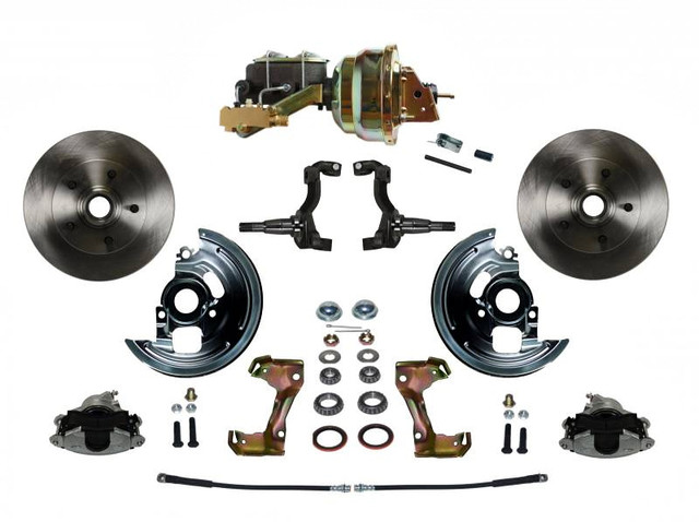 Leed Brakes GM A/F/ X-Body Power Coversion Brake Kit LEEFC1002-M1A1