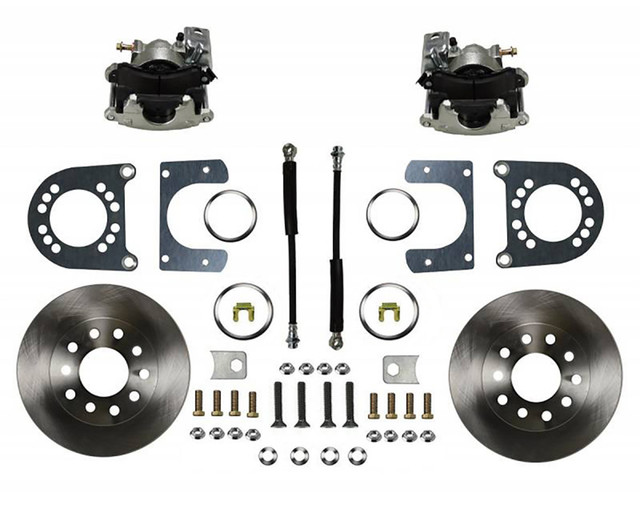 Leed Brakes GM 55-68 Rear Disc Brak e Kit Zinc Calipers LEERC1007