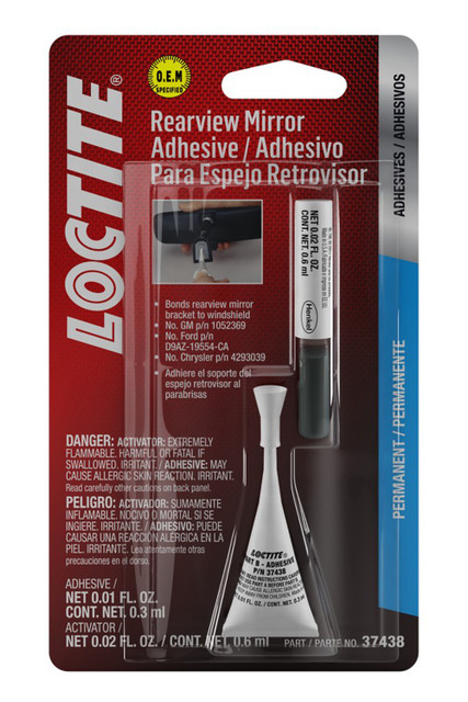 Loctite Rearview Mirror Adhesive Kit LOC487865