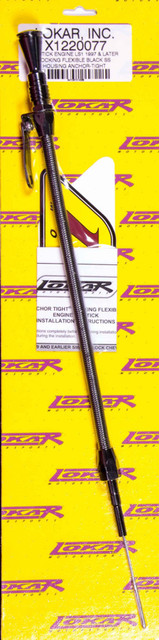 Lokar Locking Engine Dipstick Black GM 97- LS1 LOKX1220077