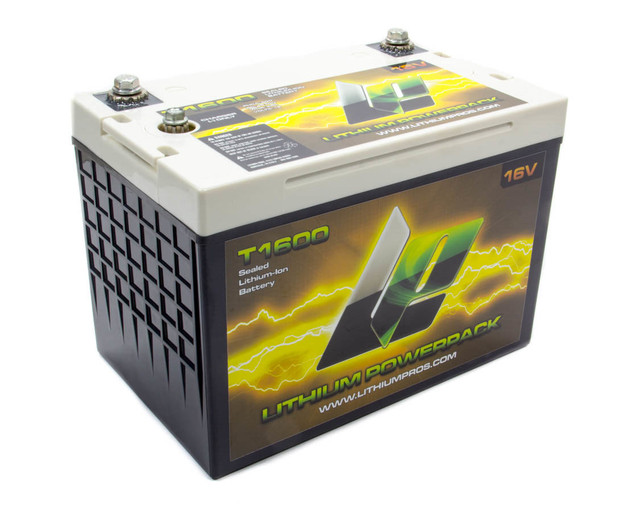 Lithium Pros Lithium-Ion Power Pack 16 Volts 750 PHCA 3 post LPBT1600