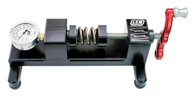 Lsm Racing Products Bench Top Valve Spring Tester w/0-600# Gauge LSMSM-600