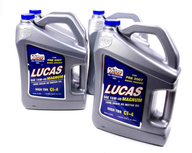 Lucas Oil 15w40 Magnum Oil 4x1Gal LUC10076-4